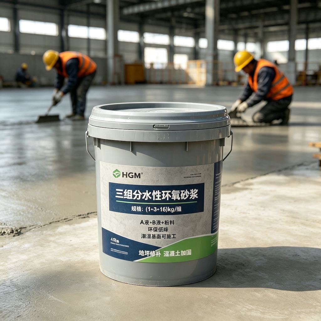 稻城三组份水性环氧砂浆